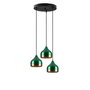 Opviq Yıldo - M - 6871 - A Lámpara de araña verde ajustable